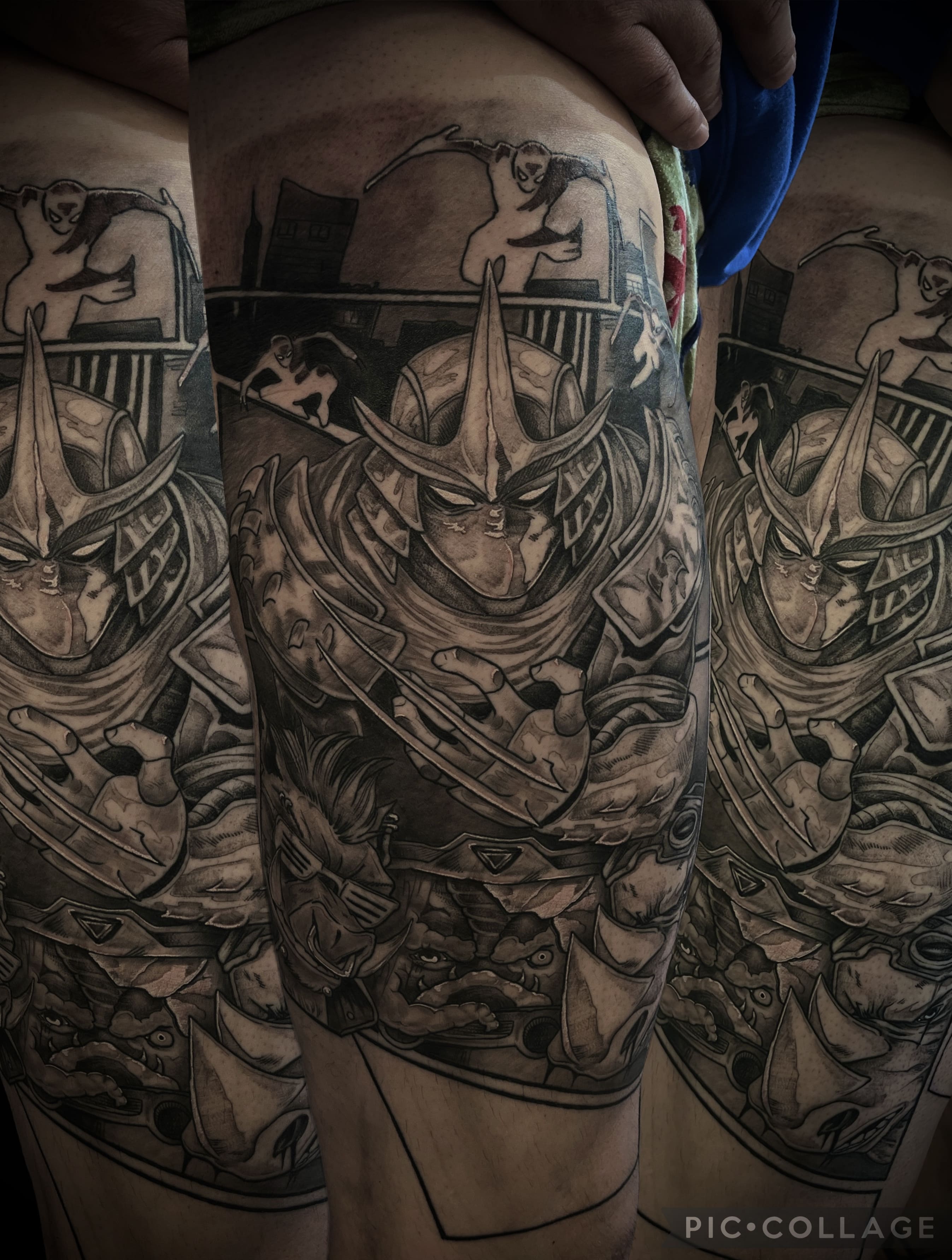 Shredder Tattoo TMNT