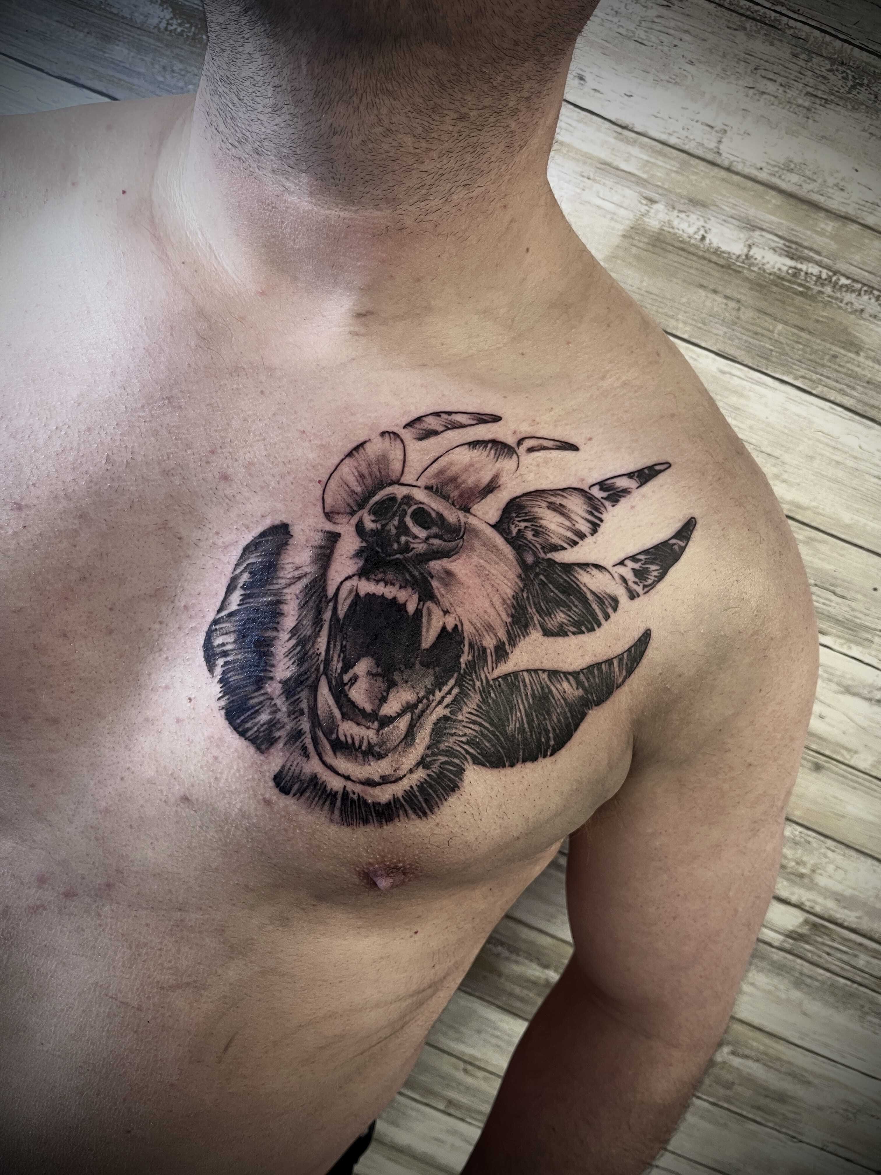 Bear Paw Tattoo
