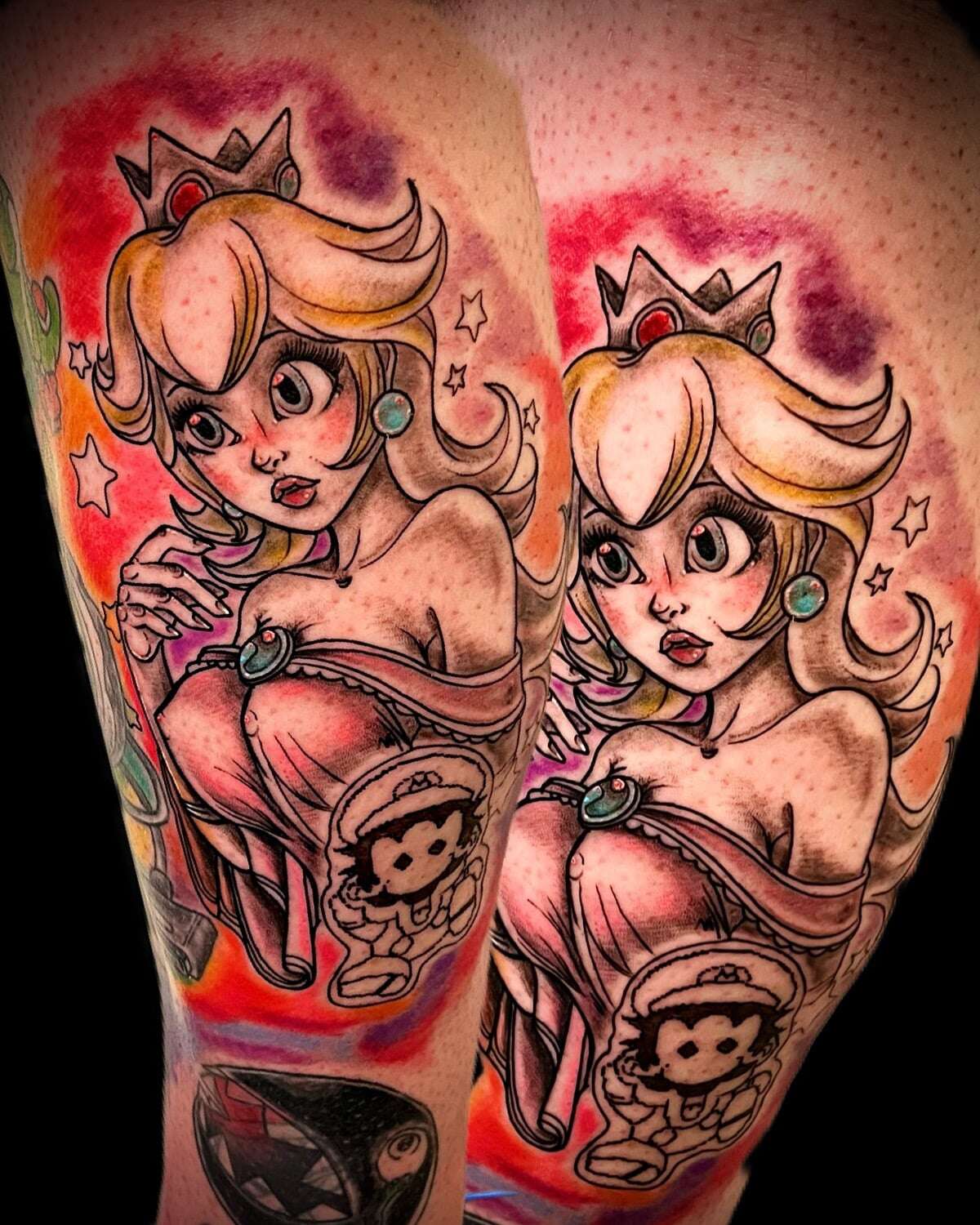 Princess Peach Tattoo