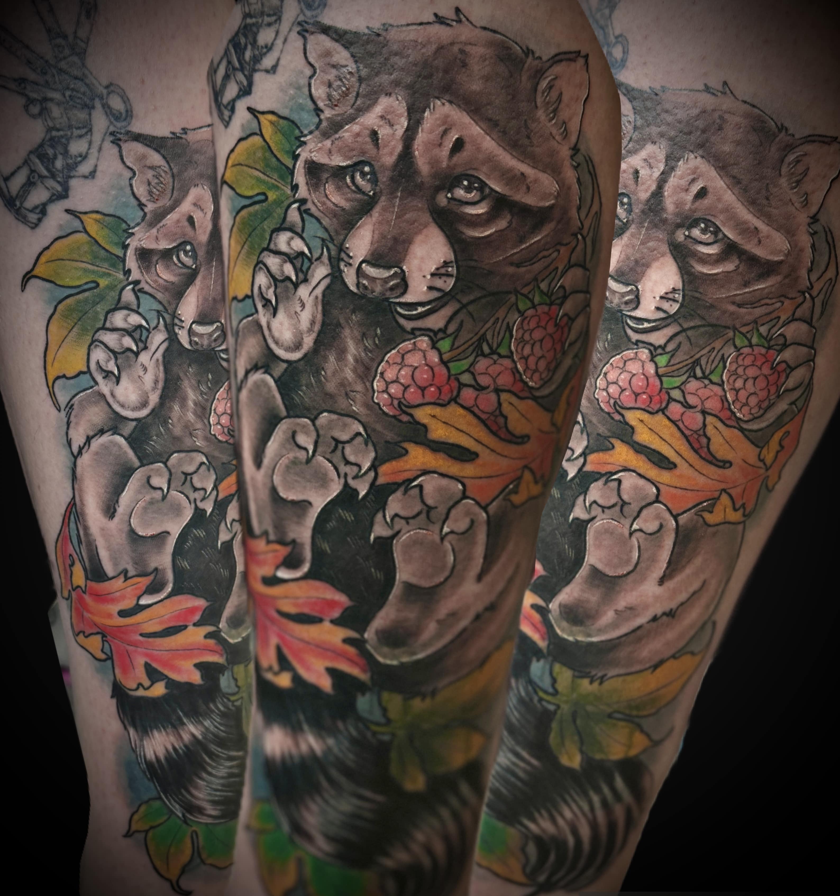 Racoon Tattoo
