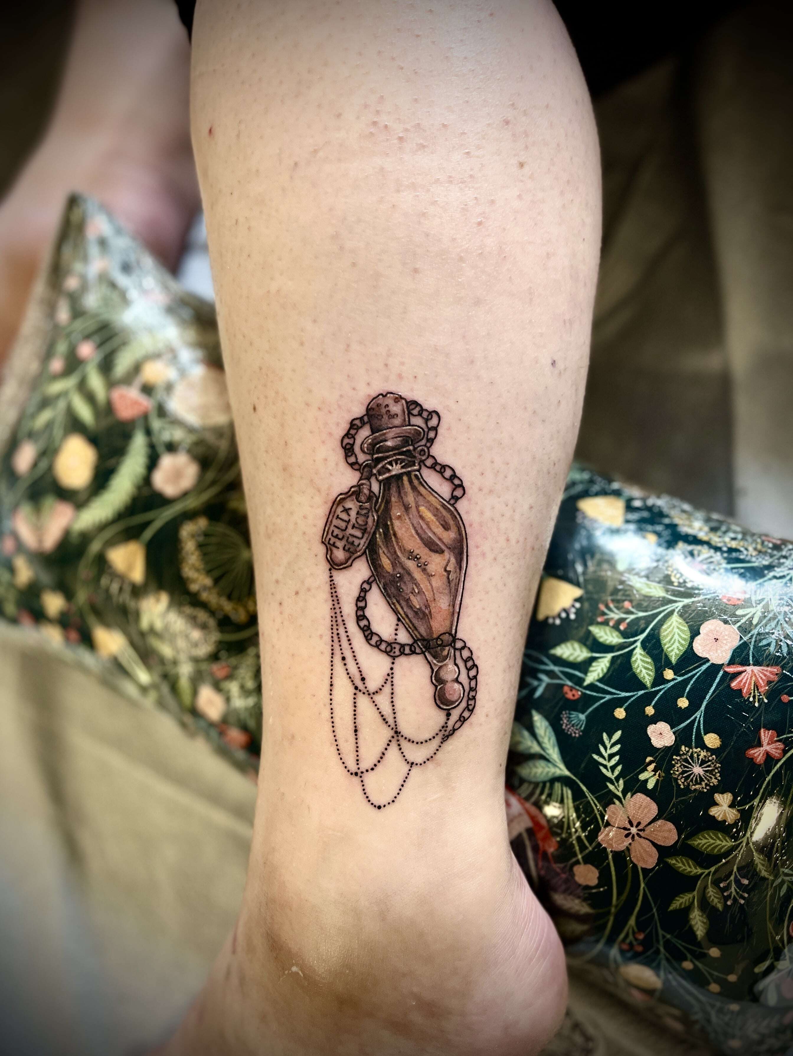 Harry Potter Felix Felicus Tattoo