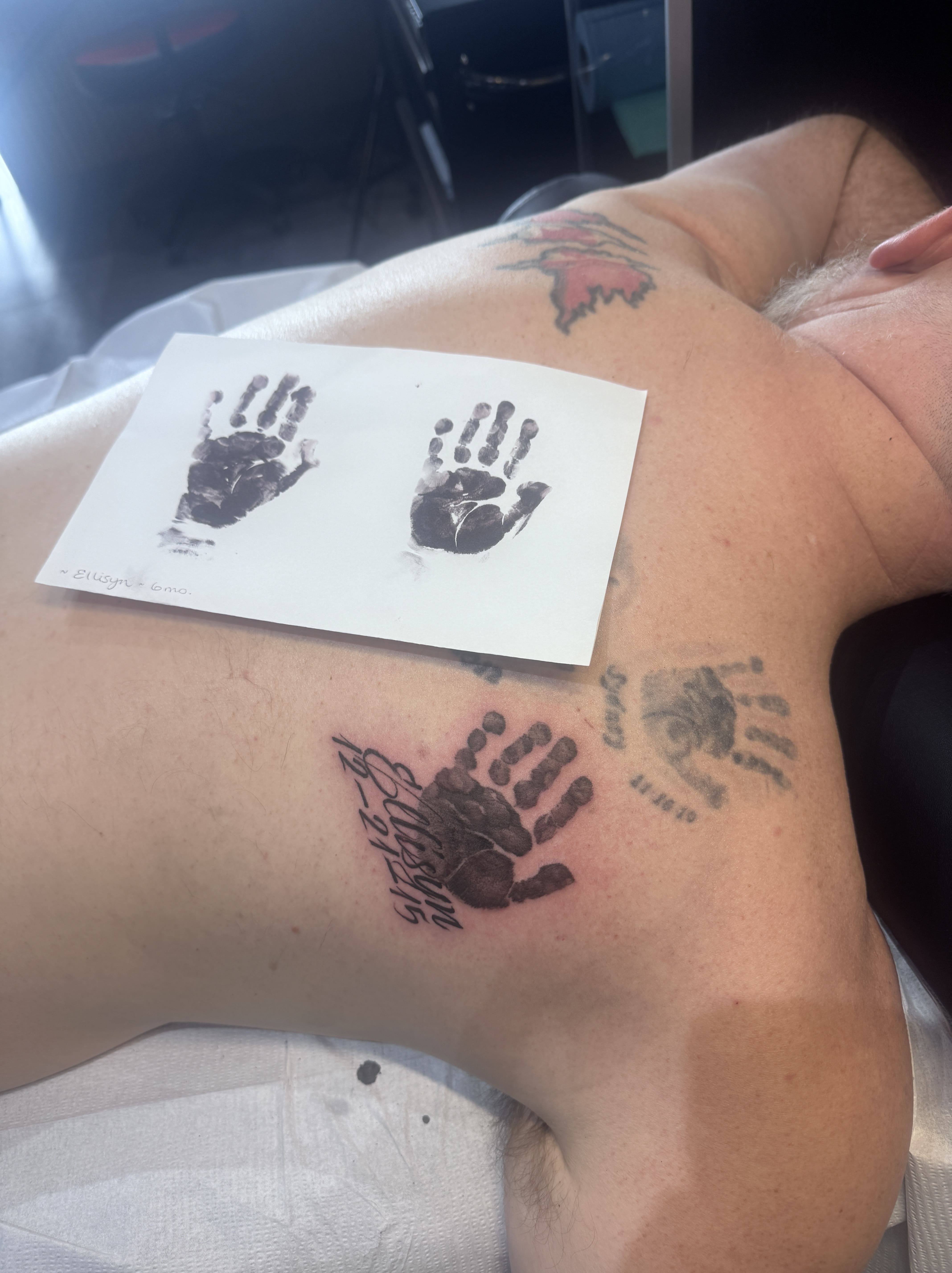 Handprints Tattoo